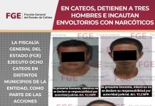 En cateos, detienen a tres hombres e incautan envoltorios con narcóticos