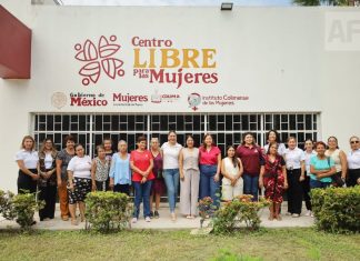 ICM inaugura el onceavo Centro LIBRE de la entidad en Punta Chica, Manzanillo