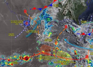 Persistirá temporal de lluvias en gran parte del país; pronostican precipitaciones fuertes para Colima