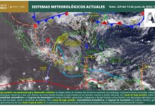 Prevén chubascos y altas temperaturas en Colima este domingo; oleaje alcanzará hasta dos metros