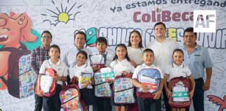 Administración de Indira Vizcaíno entrega ColiBecas Mochilas, Útiles y Uniformes a estudiantes de Ixtlahuacán