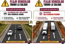 Seidum Colima informa ajustes a la circulación en el tramo ‘La Salada’, a partir de este jueves 18