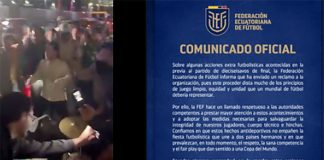 Federación Ecuatoriana reclama por actos de aficionados mexicanos previo al partido; pide intervención de autoridades