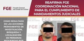 FGE reafirma coordinación nacional para el cumplimiento de mandamientos judiciales