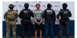 Mesa de Coordinación Estatal informa detención de generador de violencia; le aseguran arma automática y diversas drogas
