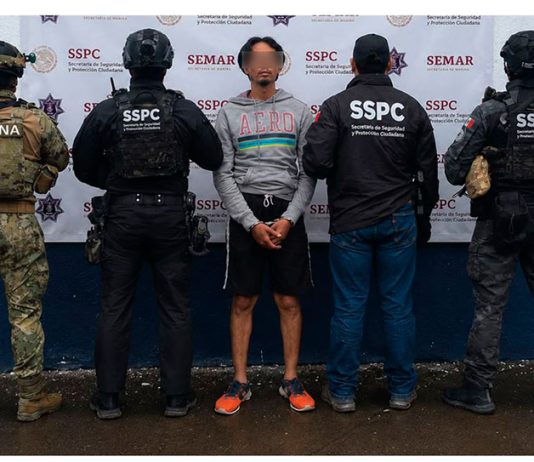 Mesa de Coordinación Estatal informa detención de generador de violencia; le aseguran arma automática y diversas drogas