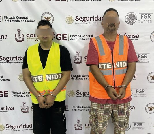 Mesa de Coordinación Estatal informa la detención de dos generadores de violencia en Colima