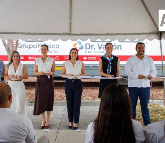 Indira Vizcaíno: Dr. Vagón acerca servicios gratuitos de especialistas médicos a miles de colimenses