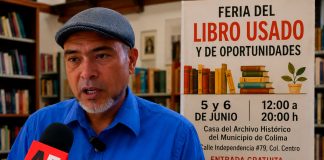 Invitan a la Feria del Libro Usado y de Oportunidades en el Centro de Colima