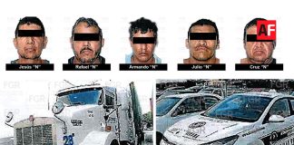 Obtiene FGR sentencia condenatoria de 60 años de prisión contra cinco personas por secuestro exprés en Colima