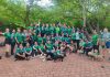 Entre baile y porras, grupo de zumba de La Campana envía apoyo a la Selección Mexicana
