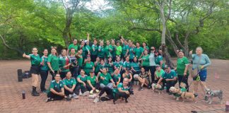 Entre baile y porras, grupo de zumba de La Campana envía apoyo a la Selección Mexicana