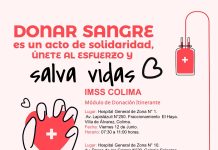 IMSS Colima invita a sumarse a la donación altruista de sangre para salvar vidas