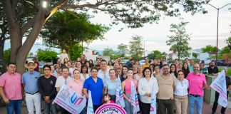 Certifican colonos que funciona el 100% del alumbrado público en La Comarca