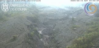 Lluvias incrementan riesgo de lahares en barrancas del Volcán de Colima: CUEV-UdeC