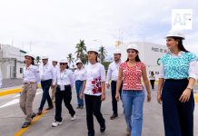 Sheinbaum e Indira inauguraron la Central de Ciclo Combinado de la CFE en Manzanillo
