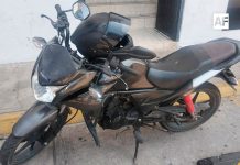 Recupera Policía de VdeA moto robada con la ayuda de cámaras de vigilancia