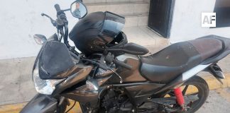 Recupera Policía de VdeA moto robada con la ayuda de cámaras de vigilancia