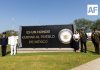 Indira Vizcaíno preside 7° aniversario de la Guardia Nacional y devela muro para homenajear a sus integrantes