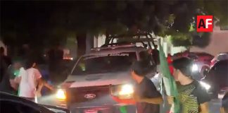 Ayuntamiento de Apatzingán suspende a policía involucrado en hechos ocurridos durante festejos por triunfo de México