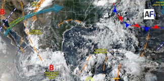 Pronostican lluvias intensas para Colima y gran parte del país; mantienen vigilancia sobre Cristina en el Pacífico