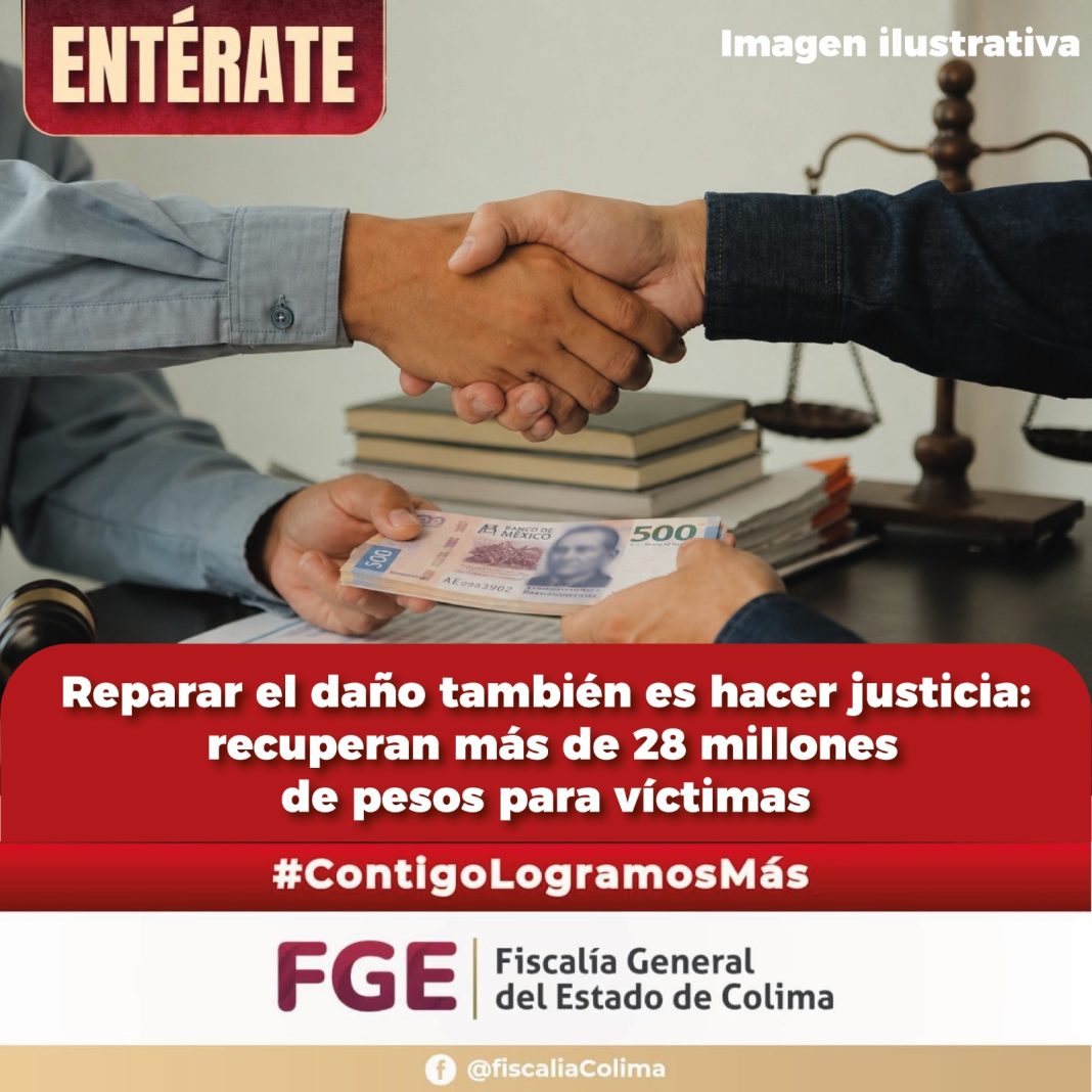 reparacion de dano fiscalia