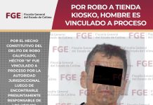 Por robo a tienda Kiosko, hombre es vinculado a proceso