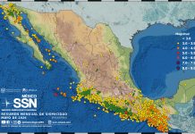 SSN registra 3 mil 363 sismos con epicentros en territorio mexicano durante mayo; el de mayor magnitud fue de 5.6