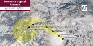 Se forma la tormenta tropical Amanda en el Pacífico; no representa riesgo para México