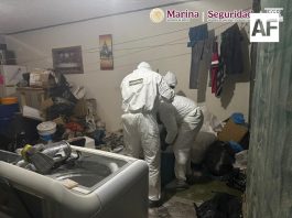 Desmantelan laboratorio de metanfetaminas en Zapopan; aseguran fentanilo y precursores químicos