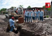 CIAPACOV sustituye más de 100 metros de red sanitaria en la comunidad de Los Ortices, Colima