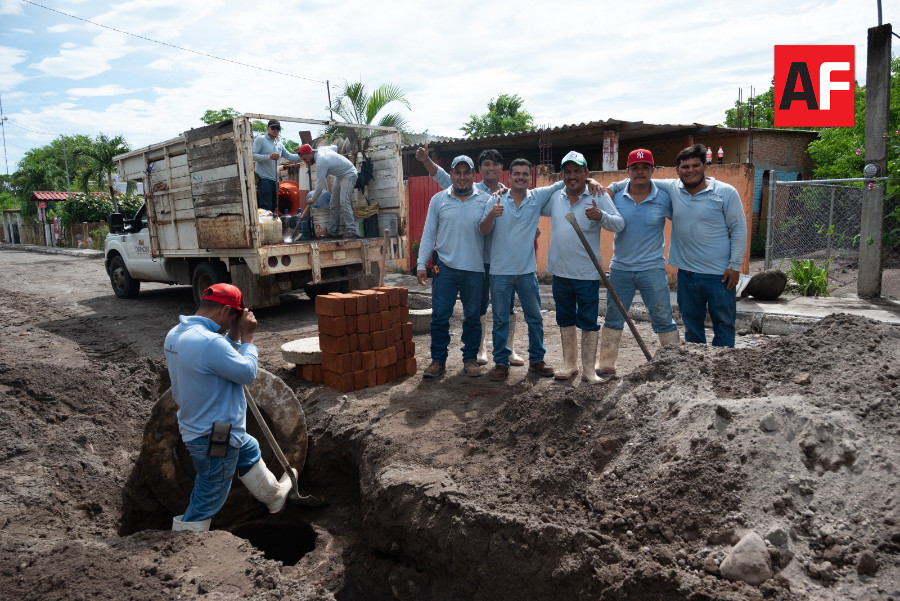 CIAPACOV sustituye más de 100 metros de red sanitaria en la comunidad de Los Ortices, Colima9