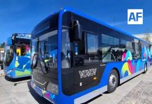 Llegan al puerto de Manzanillo camiones nuevos para el Transporte Público de Aguascalientes