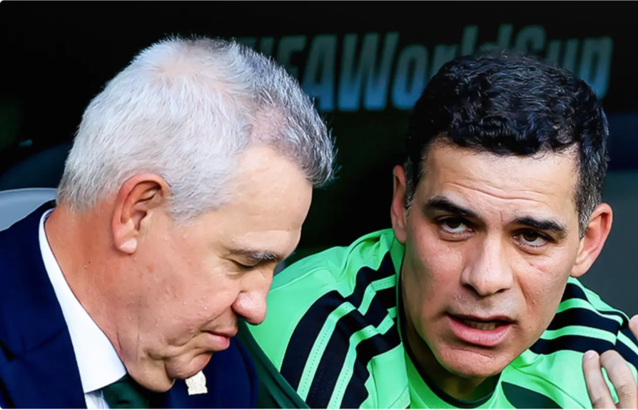 JAvier Aguirre y Rafa Marquez