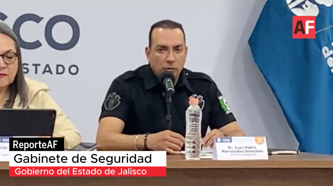 Secretario de Seguridad del Estado de Jalisco Juan Pablo Hernandez