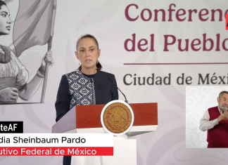 Sheinbaum rechaza confrontación con asesor de Trump sobre el sistema judicial y político de México