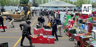 Destruyen 721 máquinas tragamonedas en Michoacán; son pérdidas de 100 MdP para la delincuencia