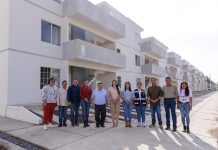 Indira Vizcaíno supervisó construcción de más de mil viviendas para el Bienestar en Villa de Álvarez