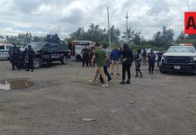 Jalisco realiza primer simulacro de bloqueos con vehículos incendiados