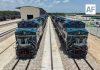 Llegan las primeras 12 locomotoras del Tren Maya de carga; prevén inaugurar el sistema en 2027