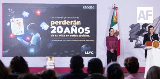 Sheinbaum pide a padres y tutores poner atención en el uso de redes sociales en menores