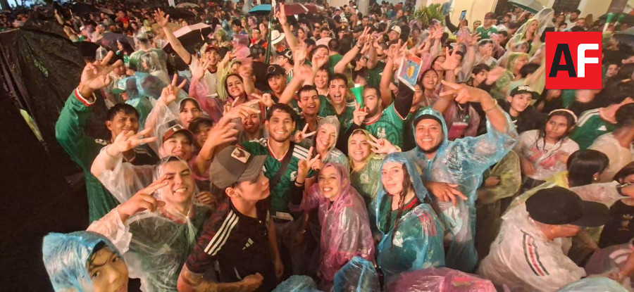 Tlaquepaque se sumó a la colocación de pantallas en cinco sitios para el Mexico Vs Inglaterra2