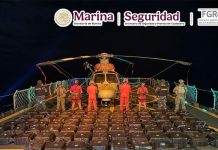 Marina asegura casi 3 toneladas de presunta cocaína en el Pacífico; hay cuatro detenidos