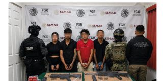 Detienen a seis presuntos integrantes del CJNG y desmantelan célula en Jalipa Manzanillo