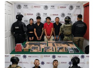 Detienen a seis presuntos integrantes del CJNG y desmantelan célula en Jalipa Manzanillo