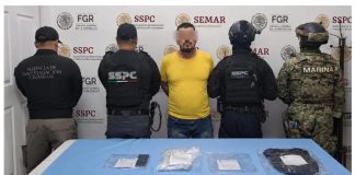 Corporaciones estatales y federales detienen en Manzanillo a “El Guapo” o “El Piña”, presunto integrante del Cártel de Sinaloa