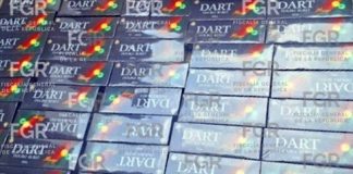 FGR ejecuta cateo en Colima y decomisa 113 mil cigarros probablemente ilegales