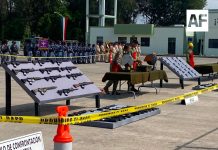 XV Zona Militar destruyó más de 500 armas de fuego en Zapopan Jalisco