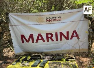 Marina asegura vehículo, armas y más de 780 cartuchos en dos operativos en Sinaloa
