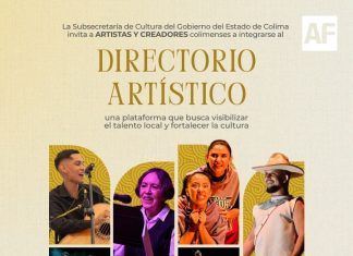 Gobierno del Estado de Colima conforma Directorio Artístico; invita a registrarse